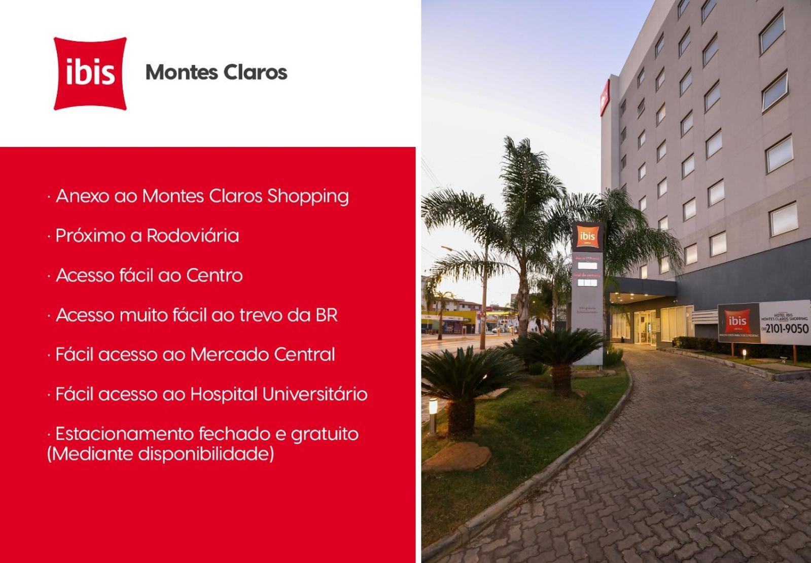 Hotel Ibis Montes Claros Shopping Zewnętrze zdjęcie